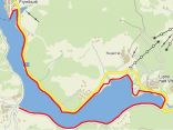Jezerní cyklo a in-line stezka